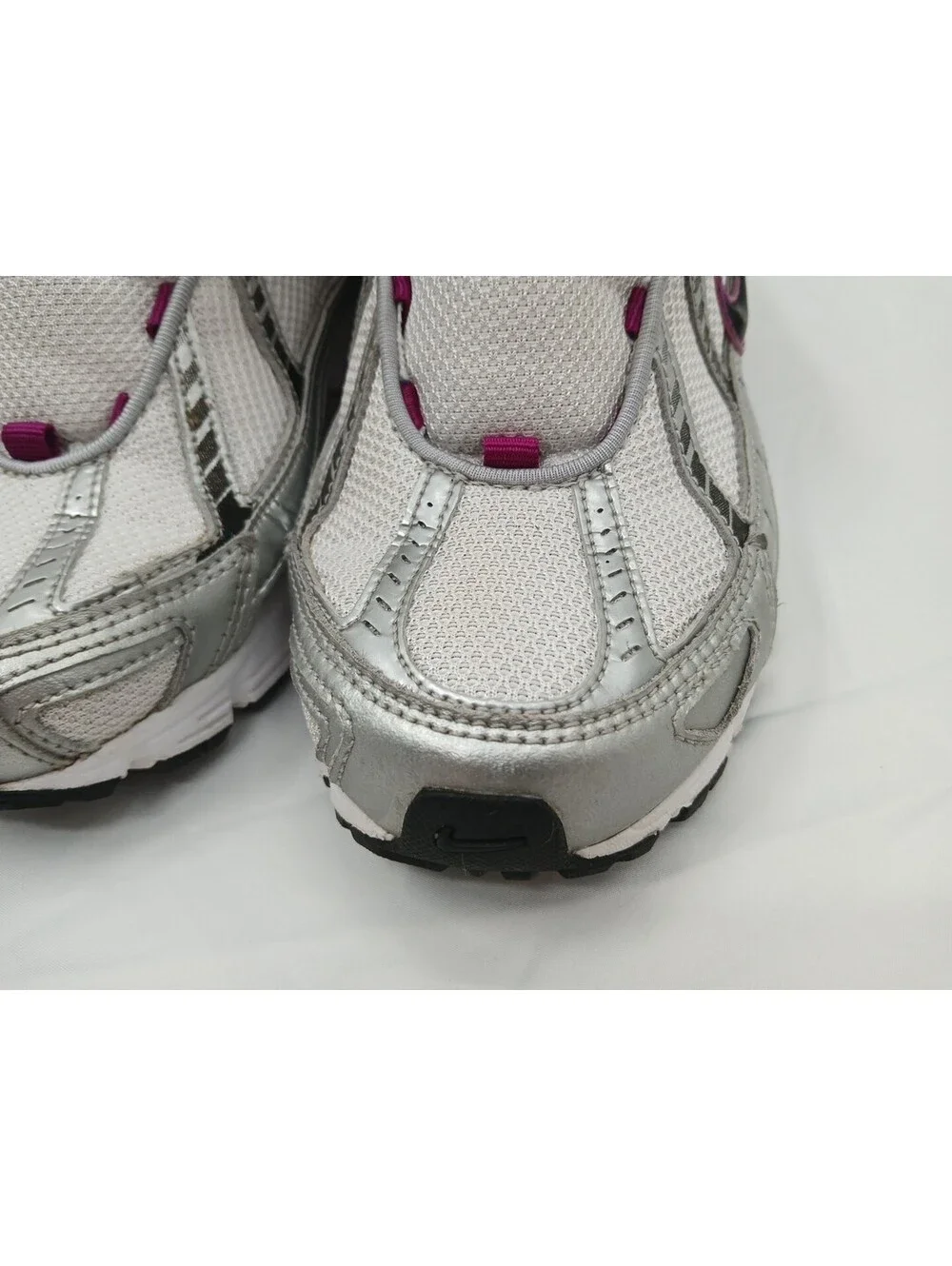 NIKE Air N'sight III BRS 1000 Shoes Womens 9.5 White Low Top Sneakers 318183-101